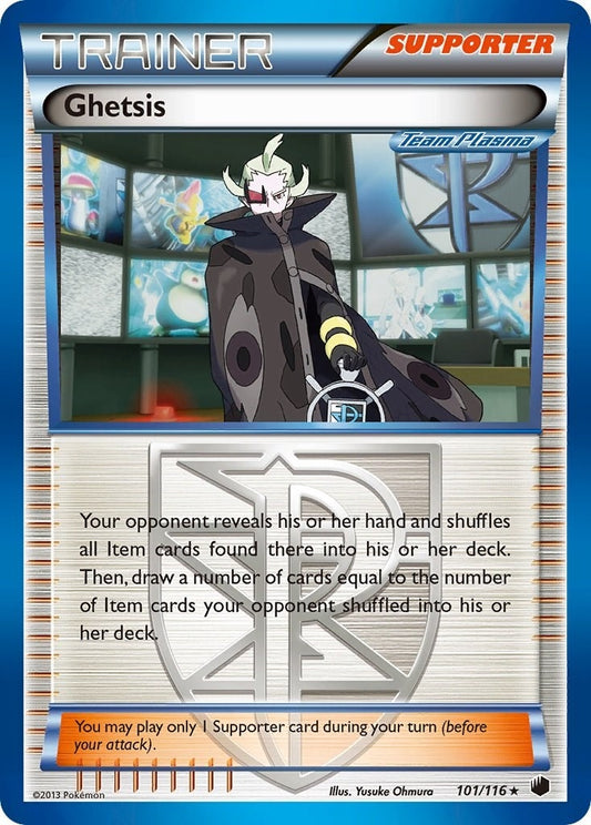 Image for Ghetsis (Team Plasma) (101/116) - Pokemon