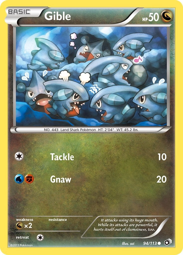 Image for Gible (94/113) - Pokemon