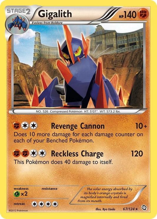 Image for Gigalith (67/124) - Pokemon