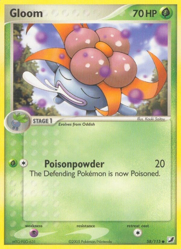 Image for Gloom (58/115) - Pokemon