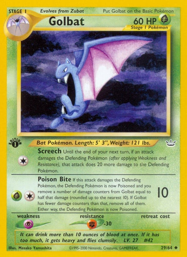 Image for Golbat (29/64) - Pokemon