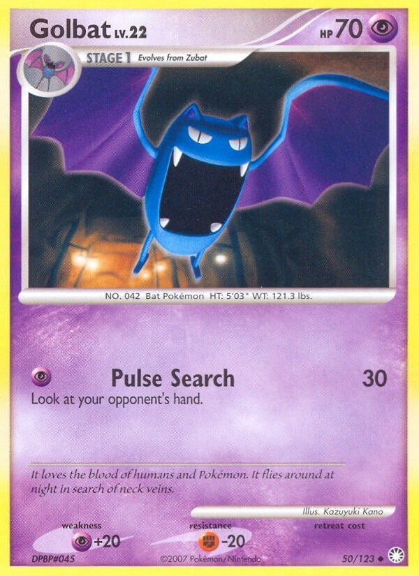 Image for Golbat (50/123) - Pokemon