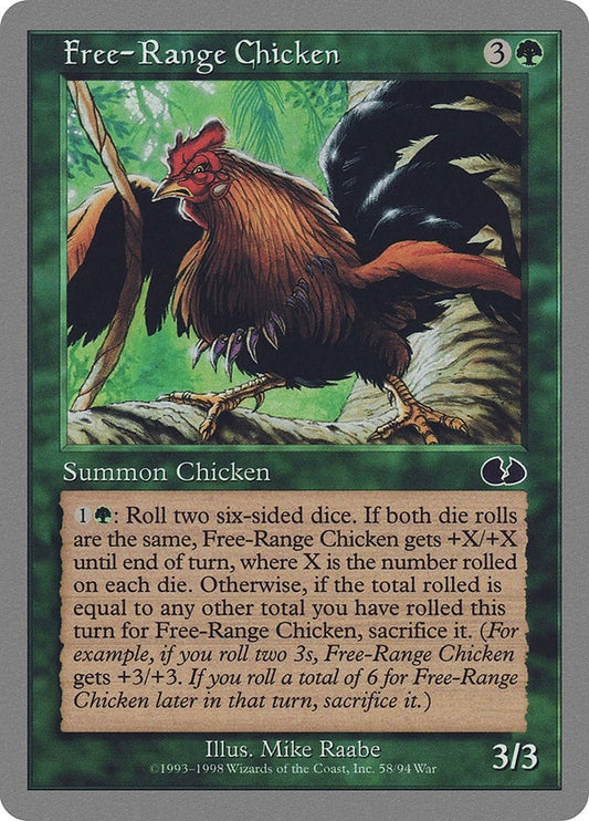 Image for Free-Range Chicken (58) - Magic: The Gathering