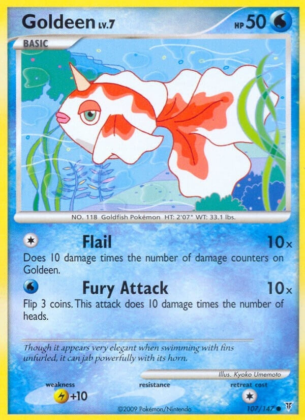 Image for Goldeen (107) - Pokemon