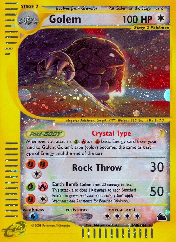 Image for Golem (148/144) - Pokemon
