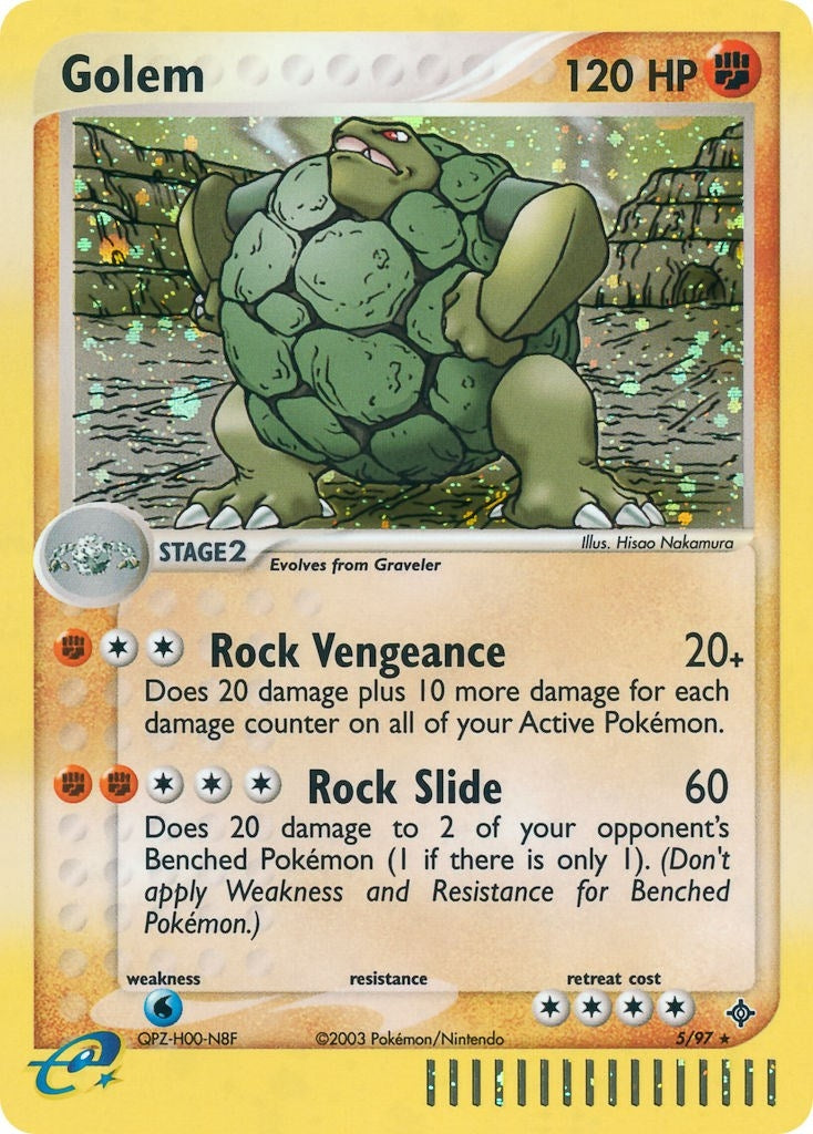 Image for Golem (5/97) - Pokemon