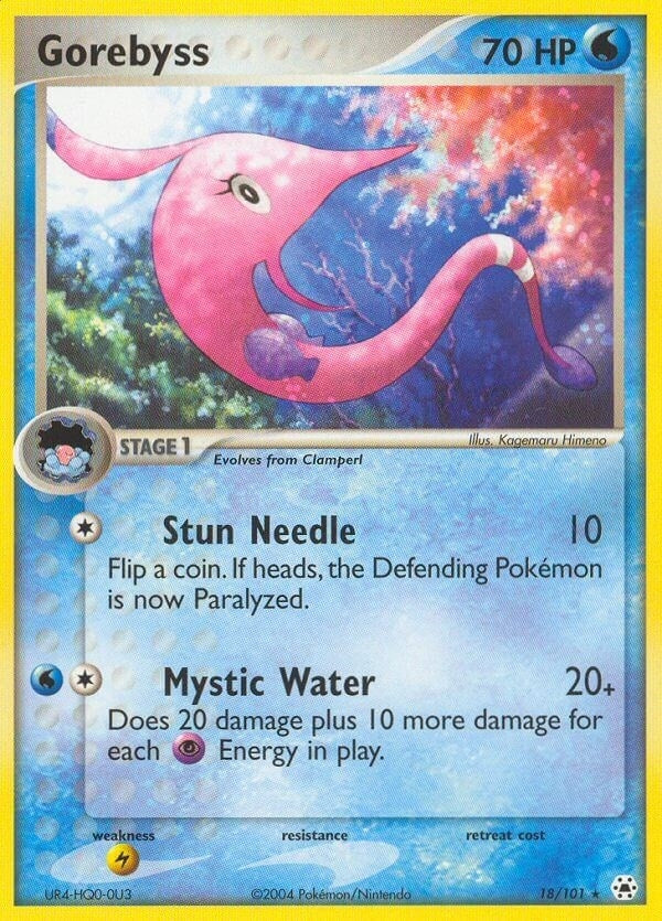 Image for Gorebyss (18/101) - Pokemon