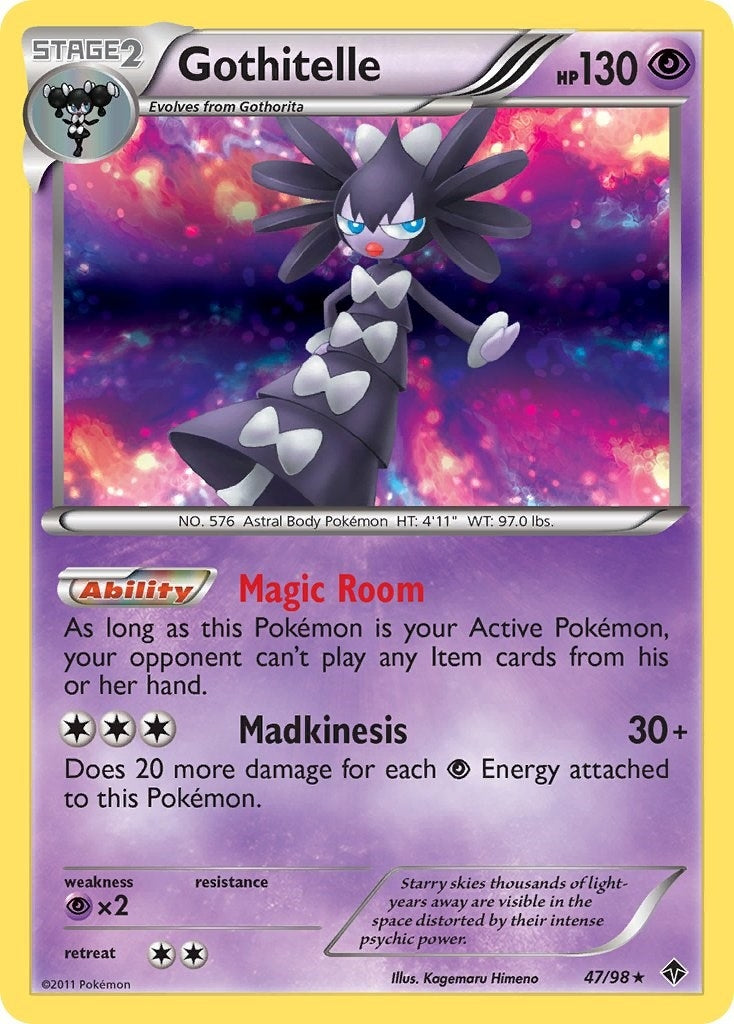 Image for Gothitelle (47) (47/98) - Pokemon
