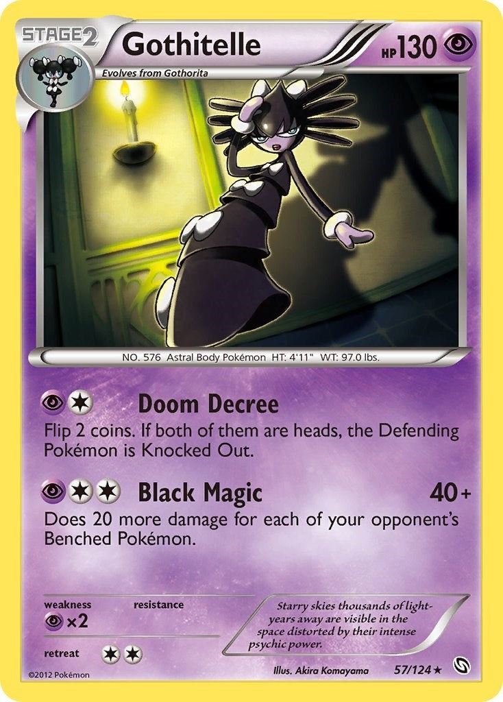 Image for Gothitelle (57/124) - Pokemon