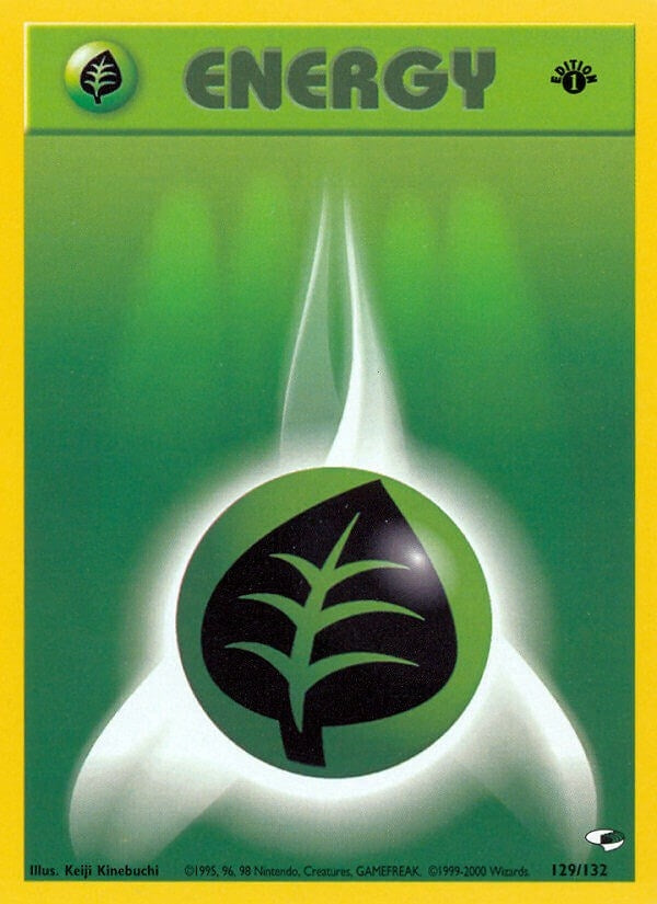 Image for Grass Energy (129/132) - Pokemon