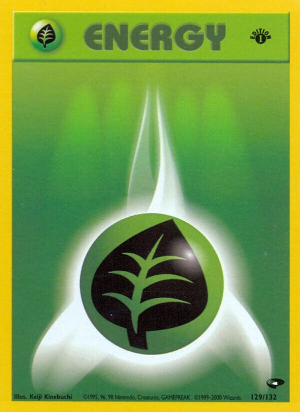 Image for Grass Energy (129/132) - Pokemon