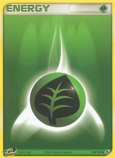 Image for Grass Energy (104/109) - Pokemon