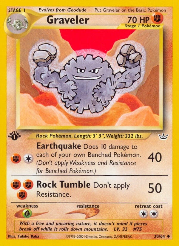 Image for Graveler (30/64) - Pokemon