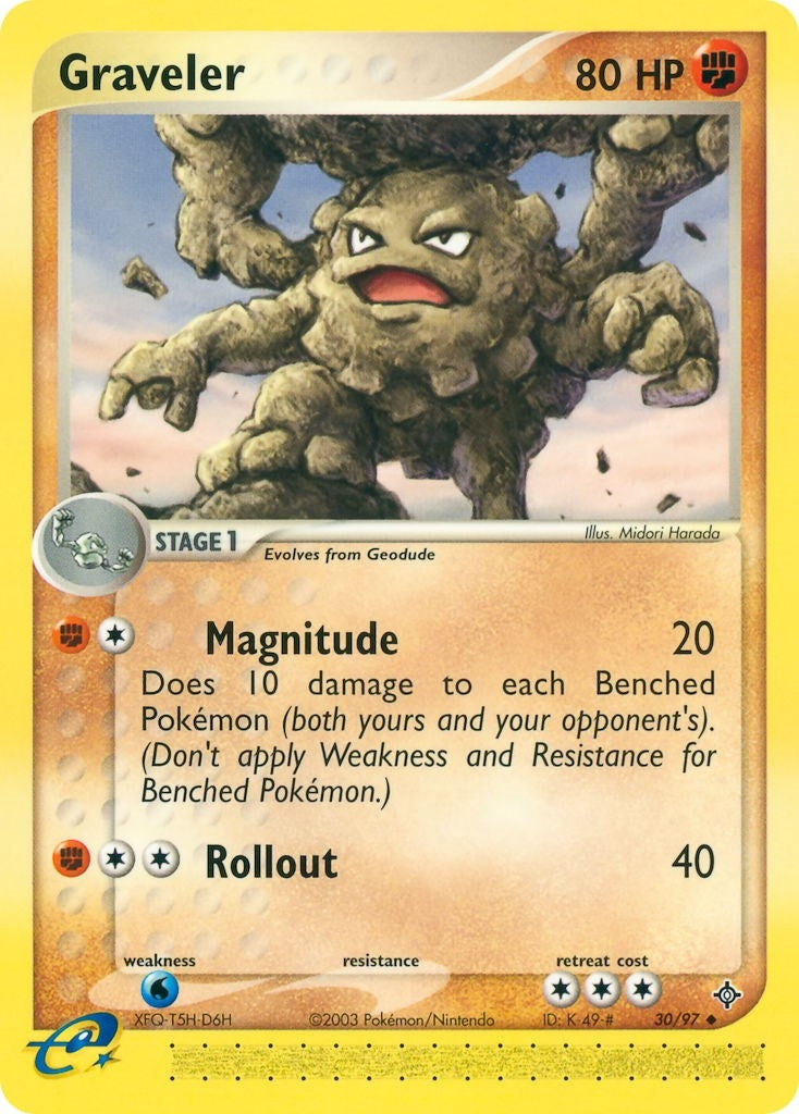 Image for Graveler (30/97) - Pokemon