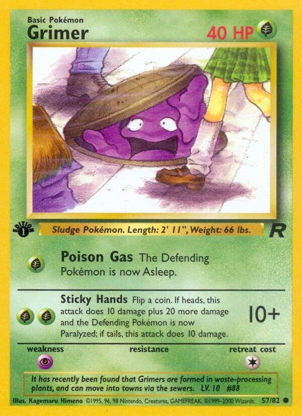 Image for Grimer (57/82) - Pokemon