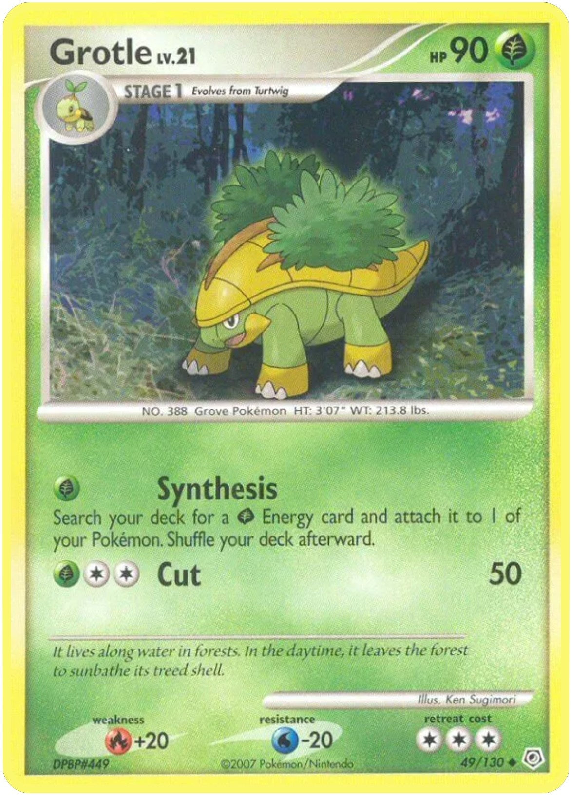 Image for Grotle (49/130) - Pokemon