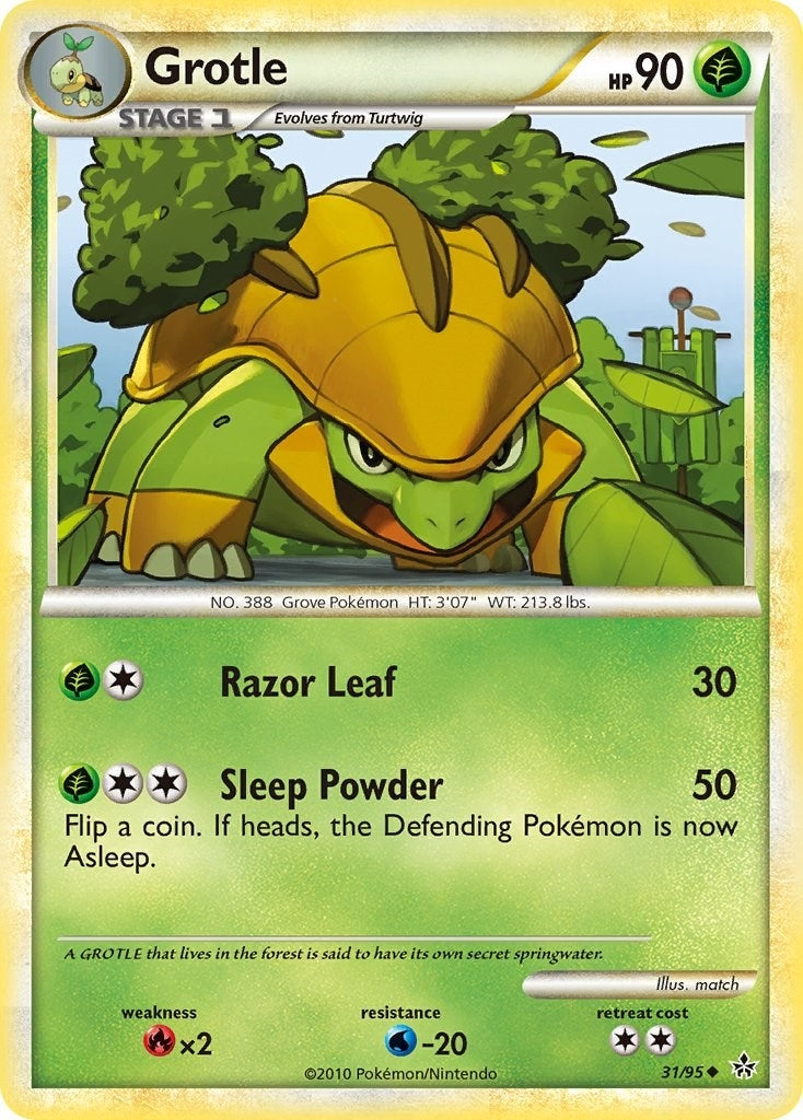 Image for Grotle (31/95) - Pokemon