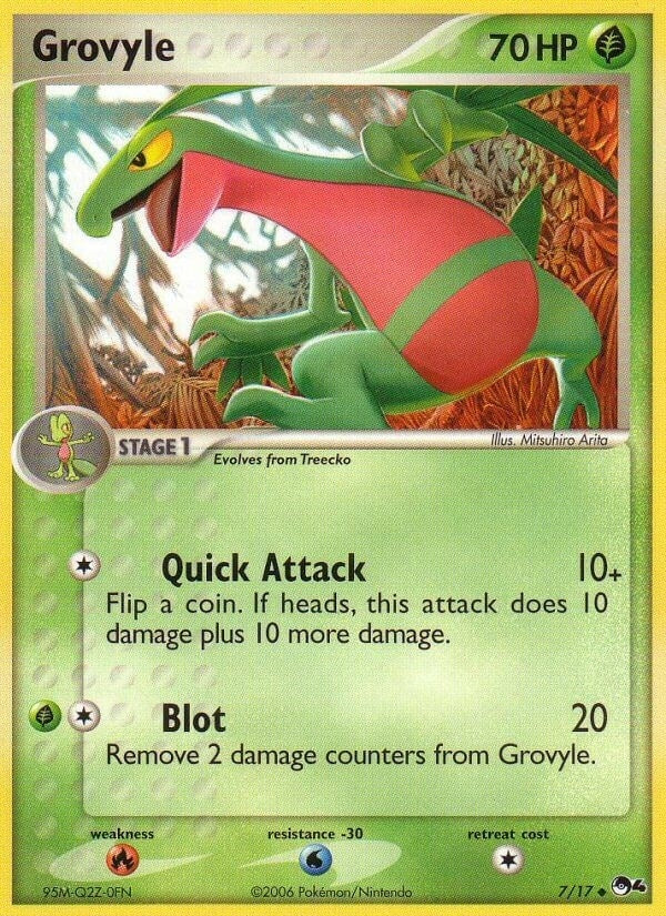 Image for Grovyle (007/017) - Pokemon