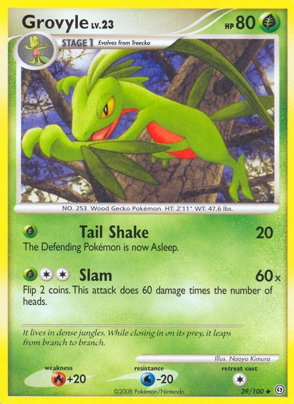 Image for Grovyle (39/100) - Pokemon