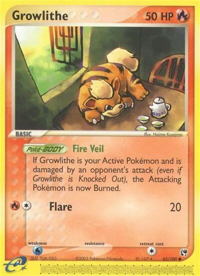 Image for Growlithe (65/100) - Pokemon