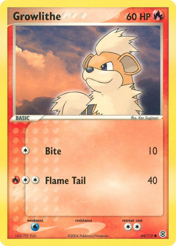 Image for Growlithe (64/112) - Pokemon