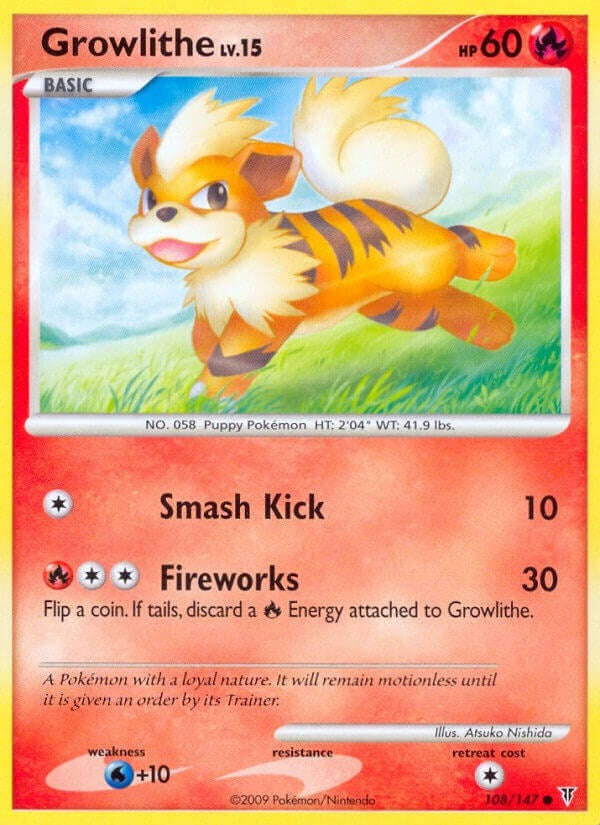 Image for Growlithe (108) - Pokemon