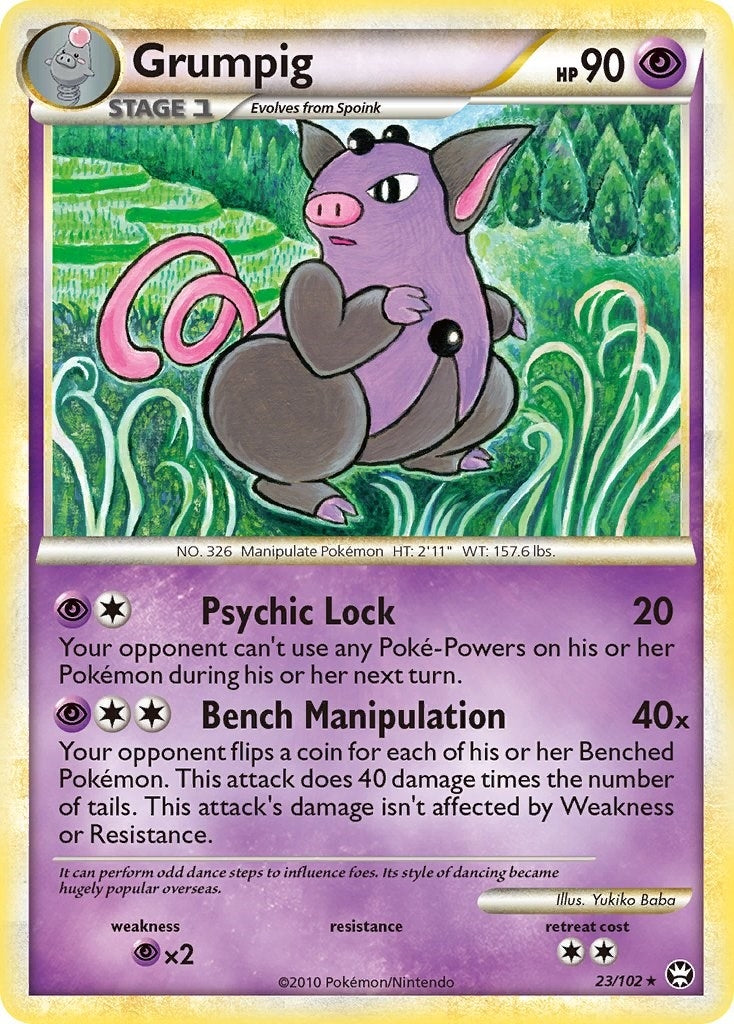 Image for Grumpig (23/102) - Pokemon
