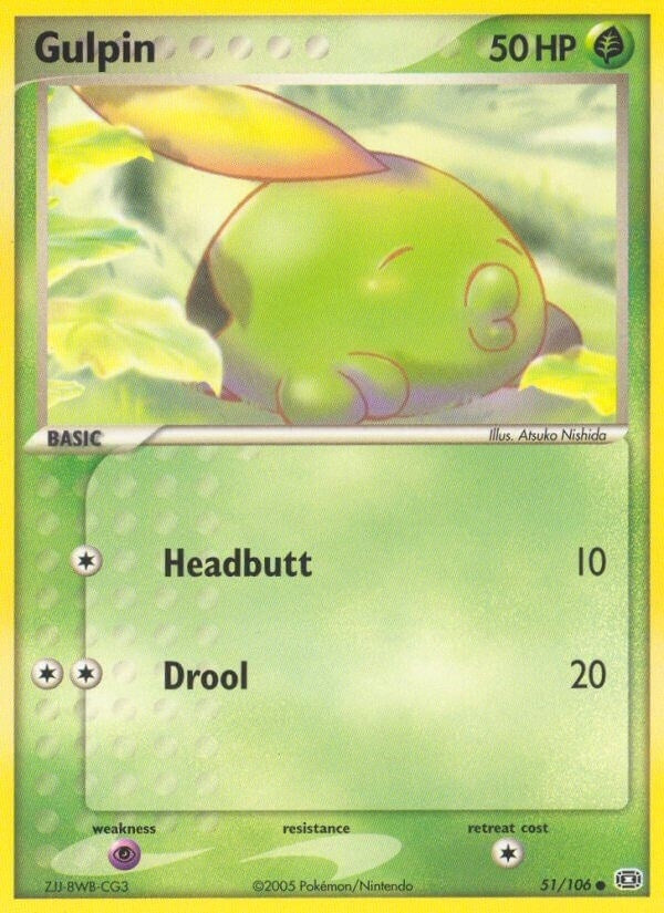 Image for Gulpin (51/106) - Pokemon