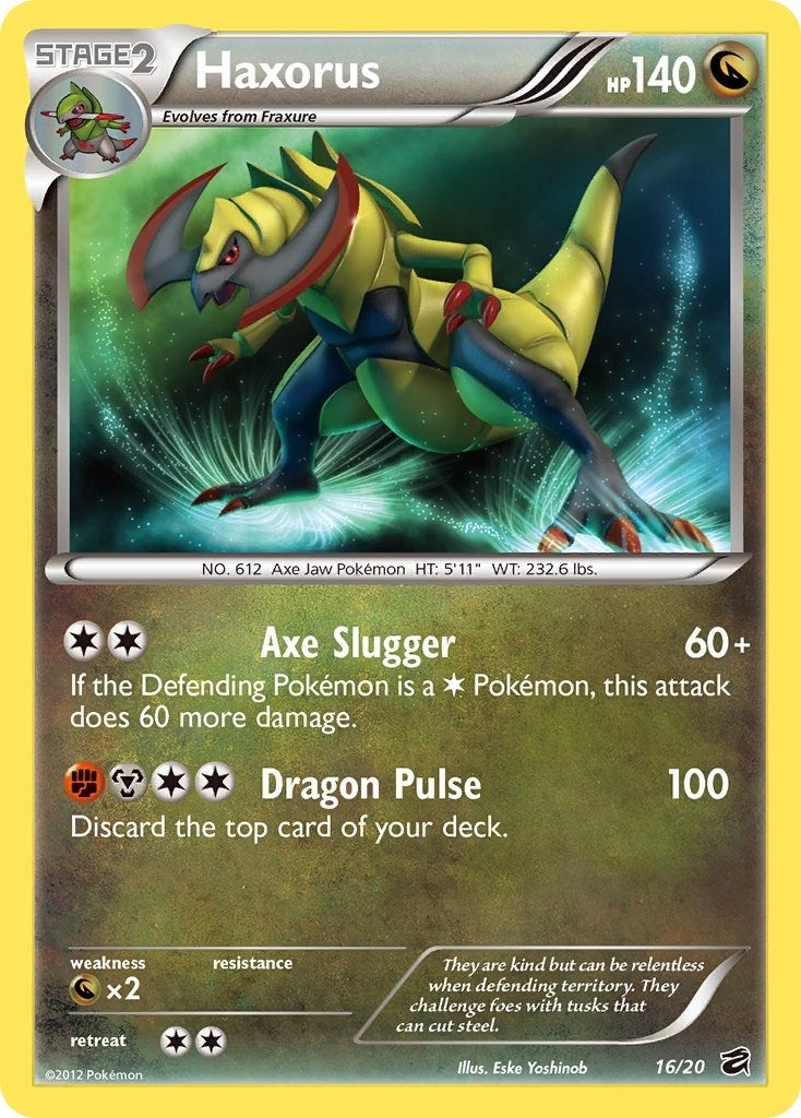 Image for Haxorus (16/20) - Pokemon
