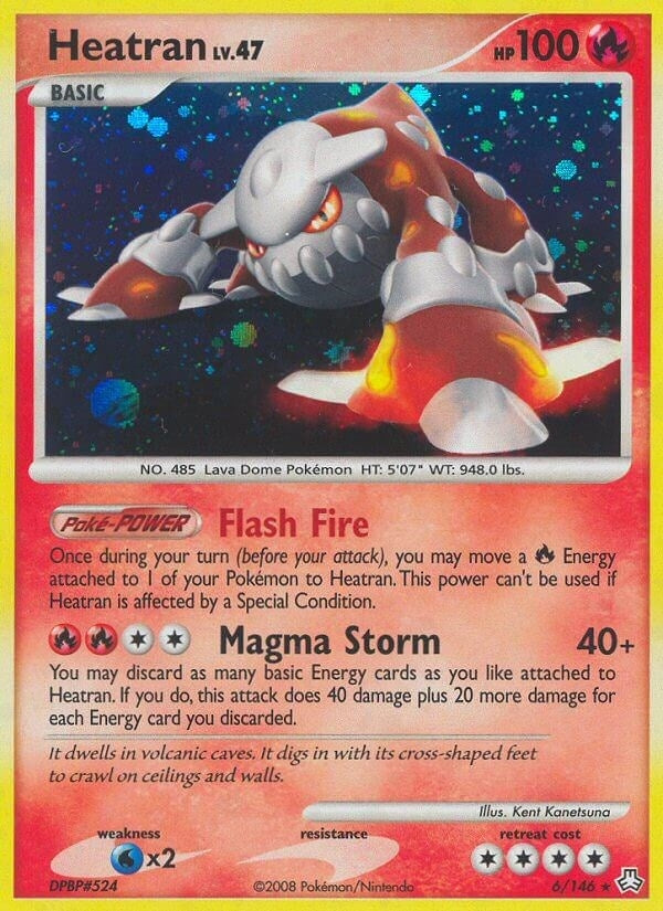 Image for Heatran (6) (6/146) - Pokemon