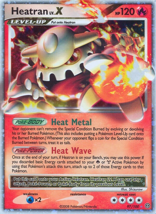 Image for Heatran LV.X (97/100) - Pokemon