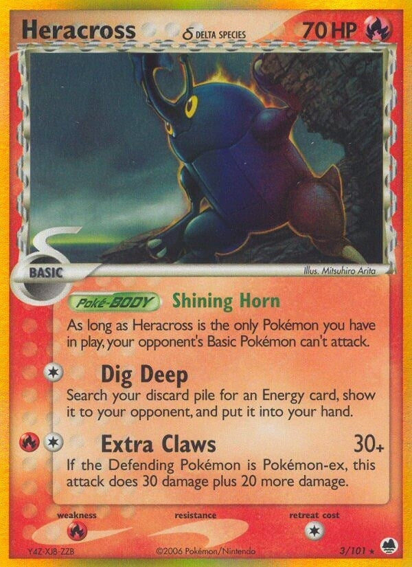 Image for Heracross (Delta Species) (3/101) - Pokemon