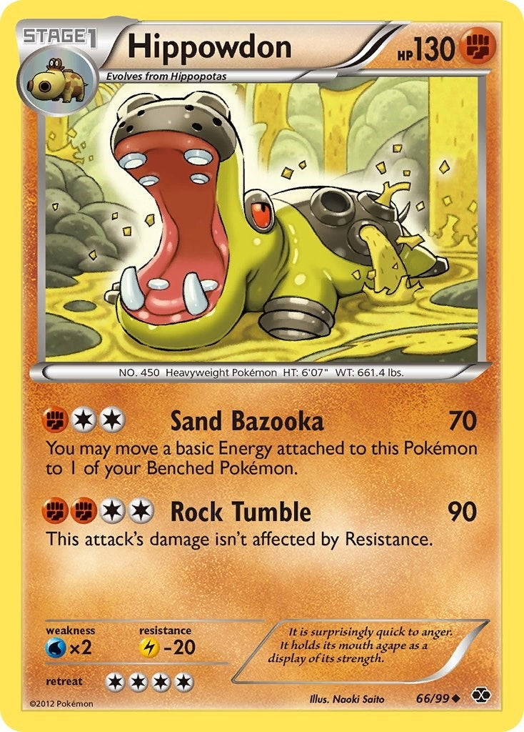 Image for Hippowdon (66/99) - Pokemon