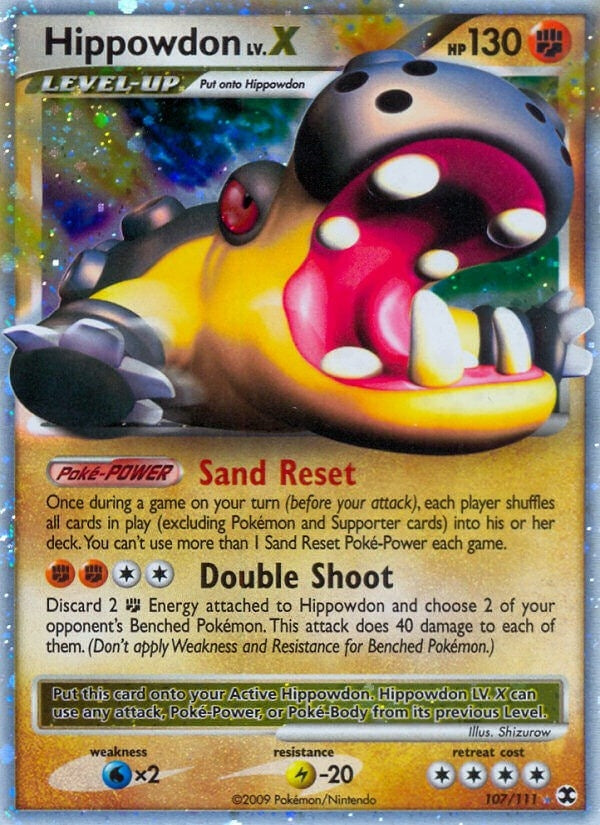 Image for Hippowdon Lv.X (107/111) - Pokemon