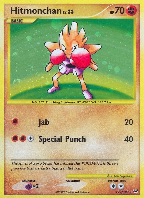 Image for Hitmonchan (129/127) - Pokemon