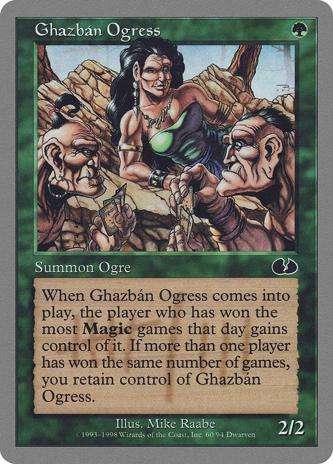 Image for Ghazban Ogress (60) - Magic: The Gathering