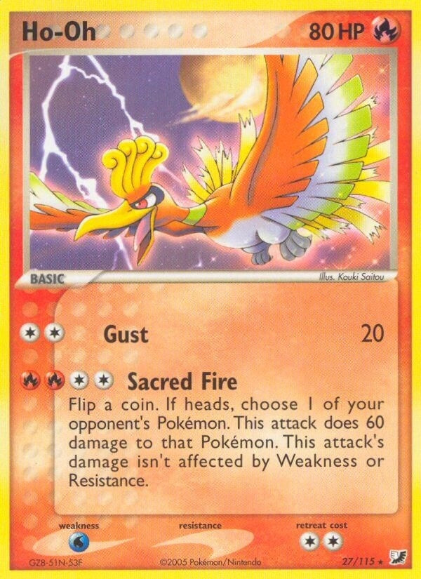 Image for Ho-Oh (27/115) - Pokemon