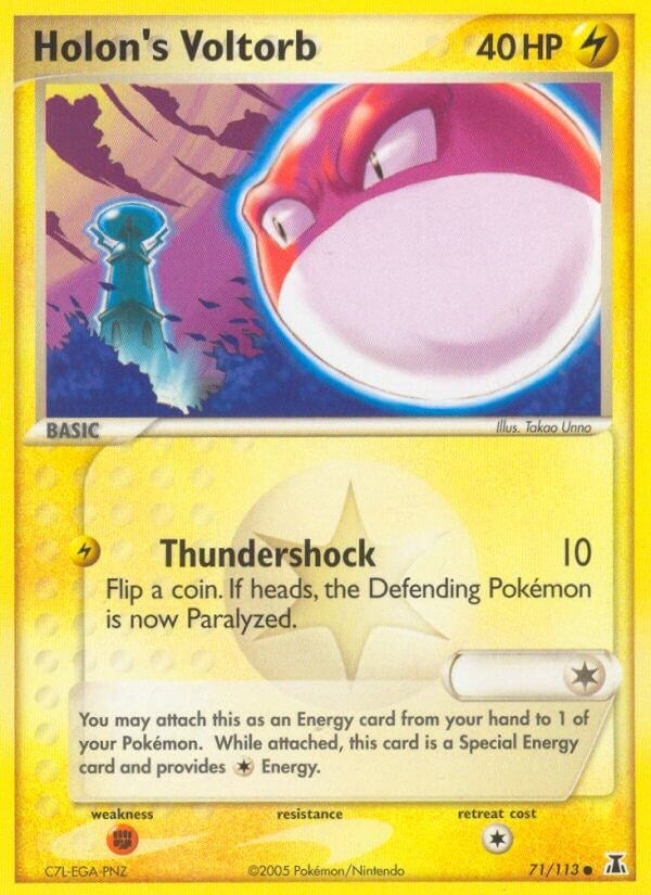Image for Holon's Voltorb (71/113) - Pokemon