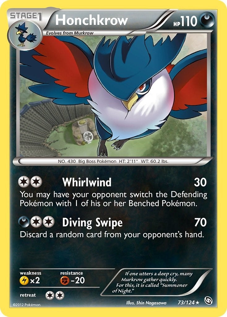 Image for Honchkrow (73/124) - Pokemon