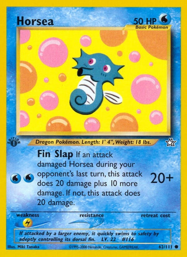 Image for Horsea (062/111) - Pokemon