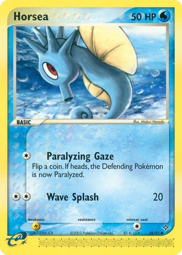 Image for Horsea (58/97) - Pokemon