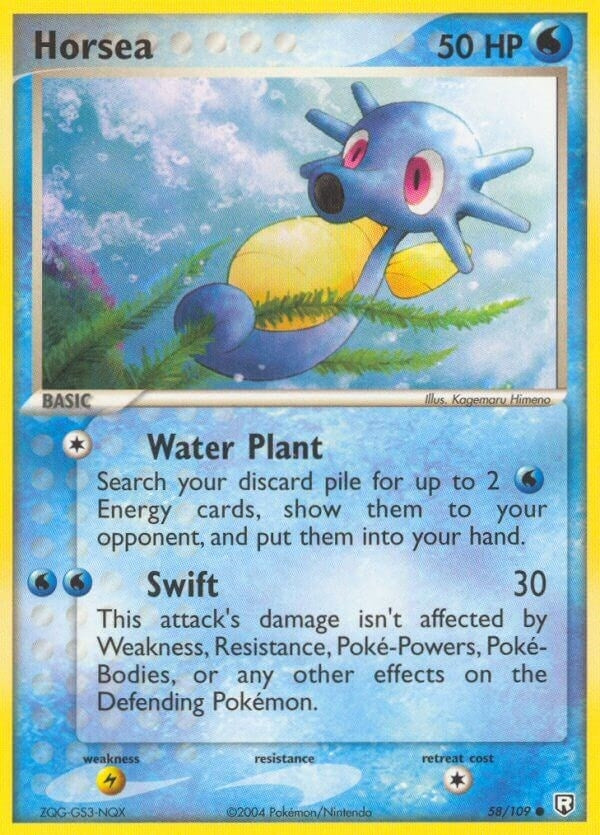 Image for Horsea (58/109) - Pokemon