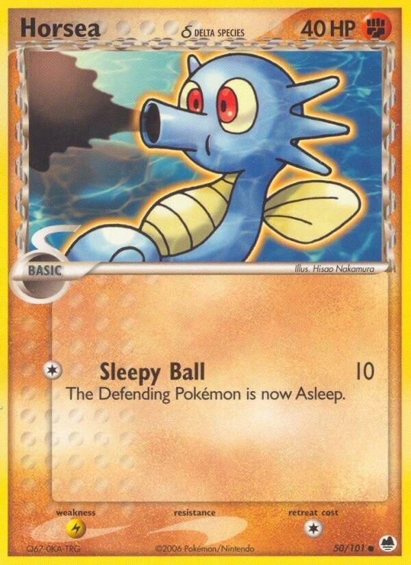 Image for Horsea - 050/101 (Delta Species) (50/101) - Pokemon