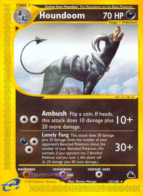 Image for Houndoom (12) (012/144) - Pokemon
