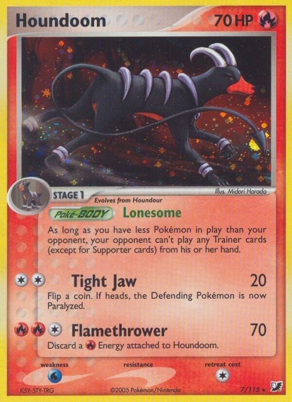 Image for Houndoom (7/115) - Pokemon