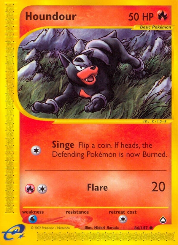 Image for Houndour (86) (086/147) - Pokemon