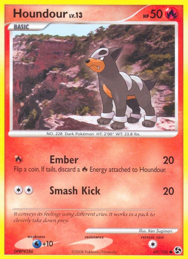 Image for Houndour (69/106) - Pokemon