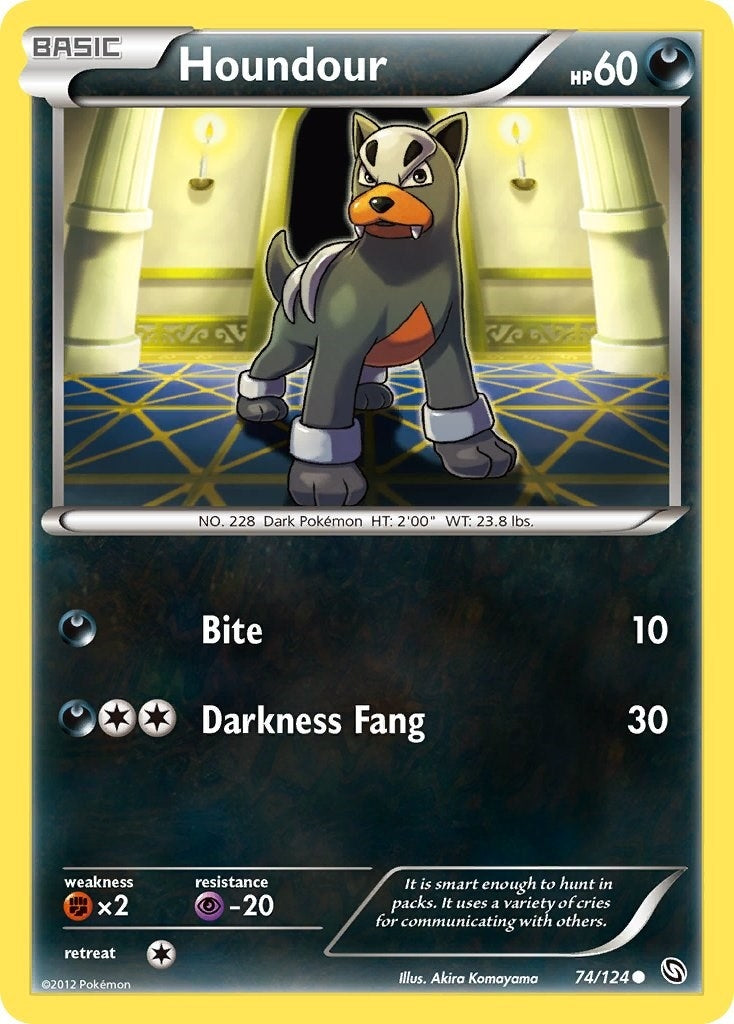 Image for Houndour (74/124) - Pokemon