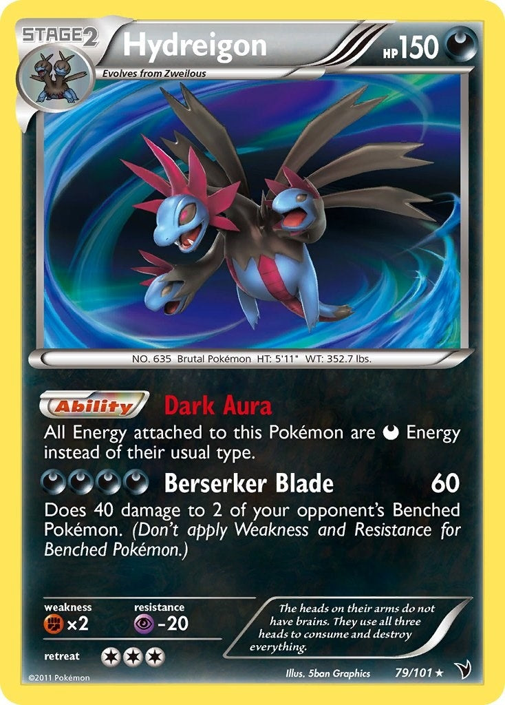 Image for Hydreigon (79/101) - Pokemon