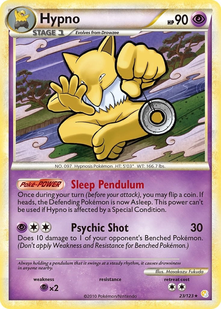 Image for Hypno (23/123) - Pokemon